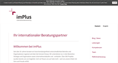 Desktop Screenshot of implus.at