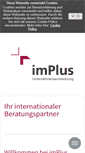 Mobile Screenshot of implus.at